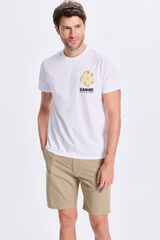 Milano Playera estampada Blanco