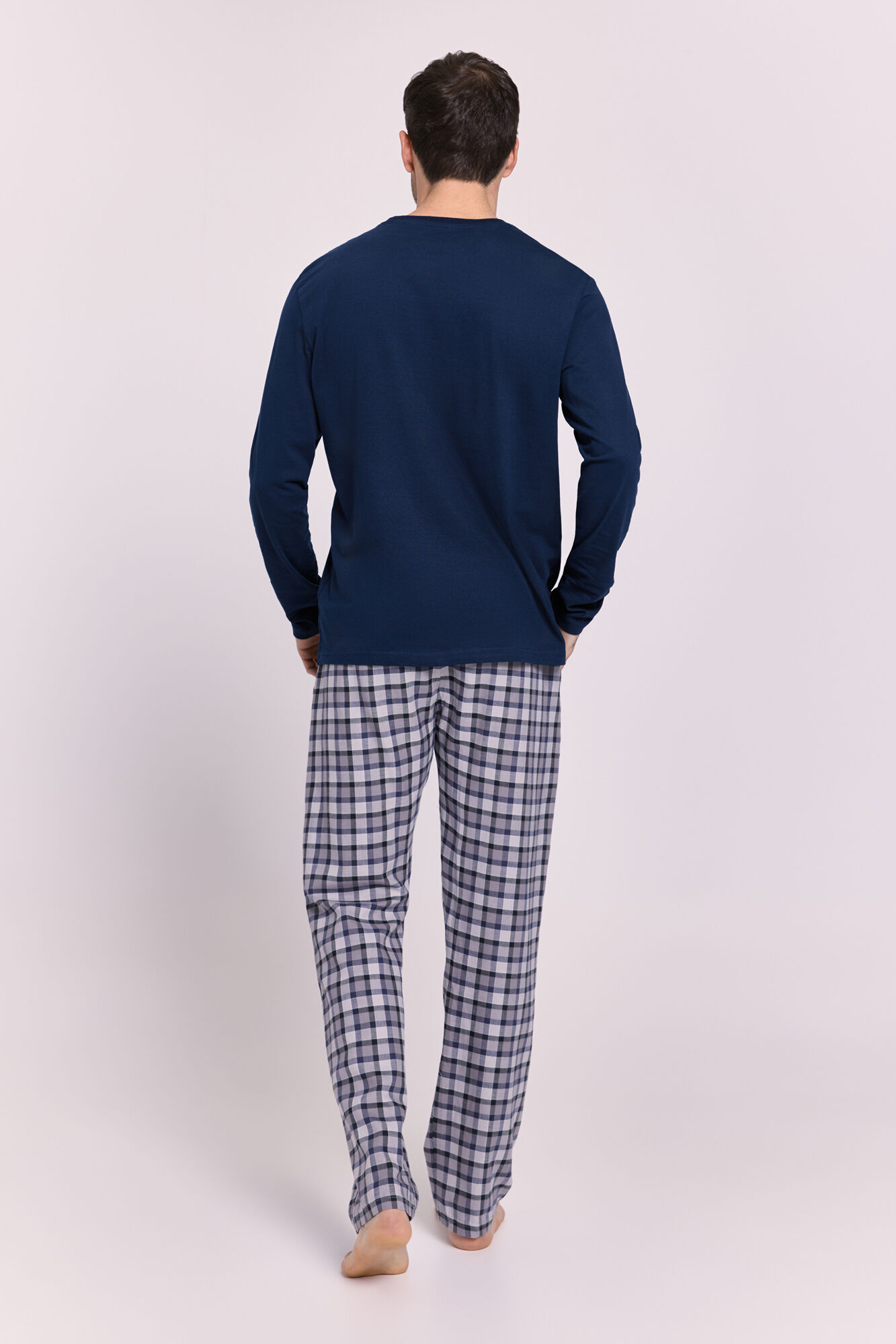 Milano Pijama larga Navy