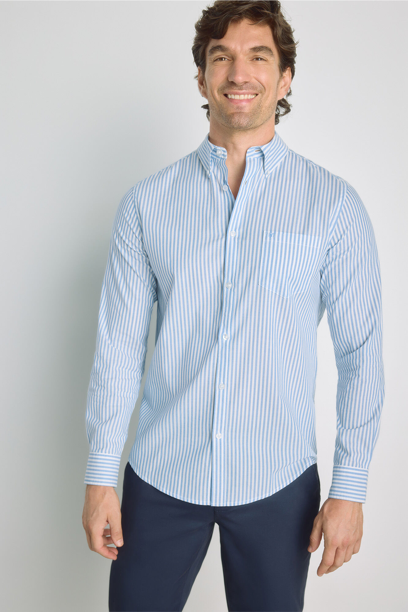 Milano Camisa de rayas manga larga