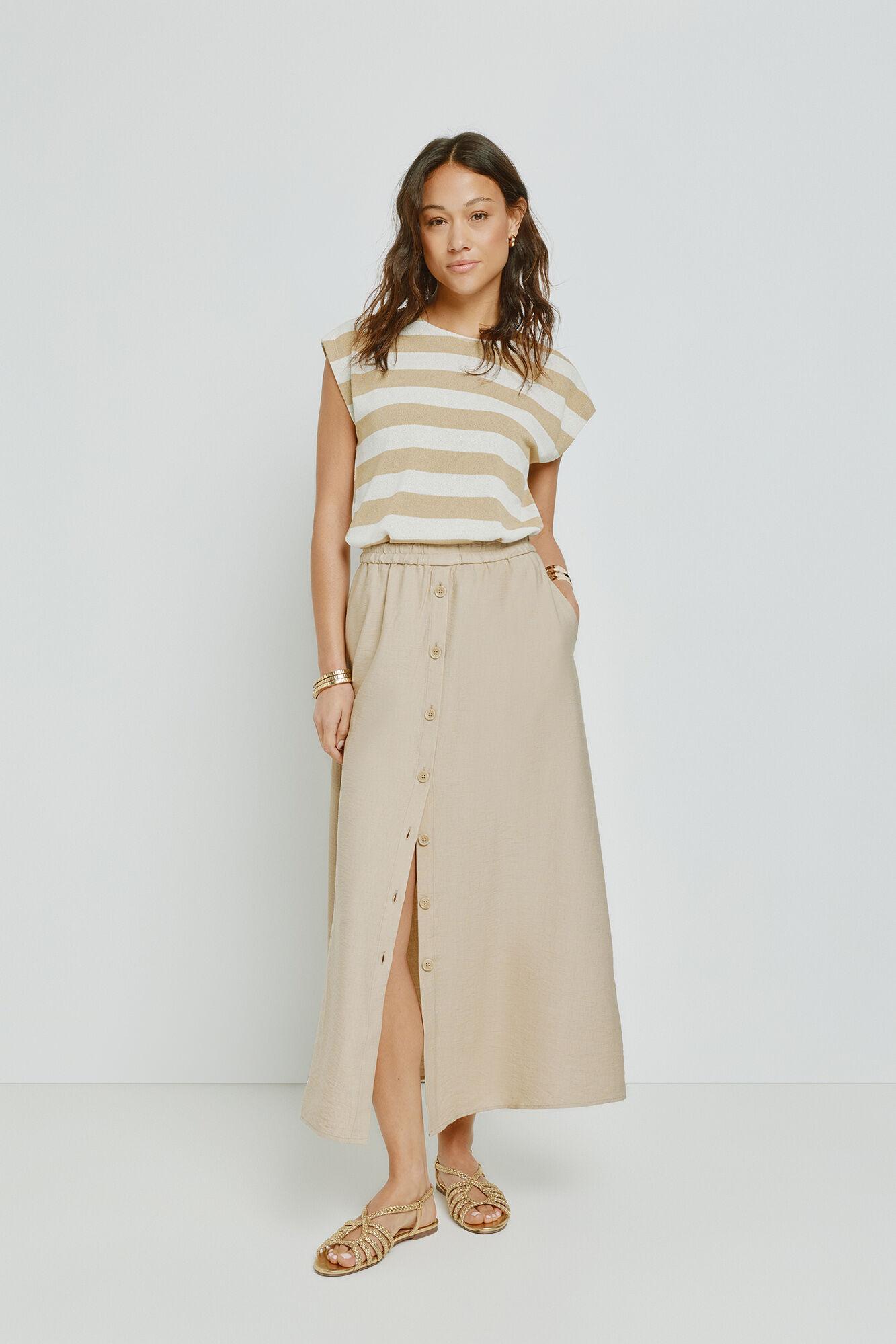 Milano Playera de rayas manga corta