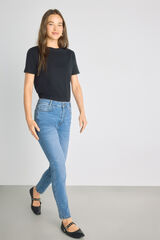 Milano Pantal&oacute;n denim slim Azul