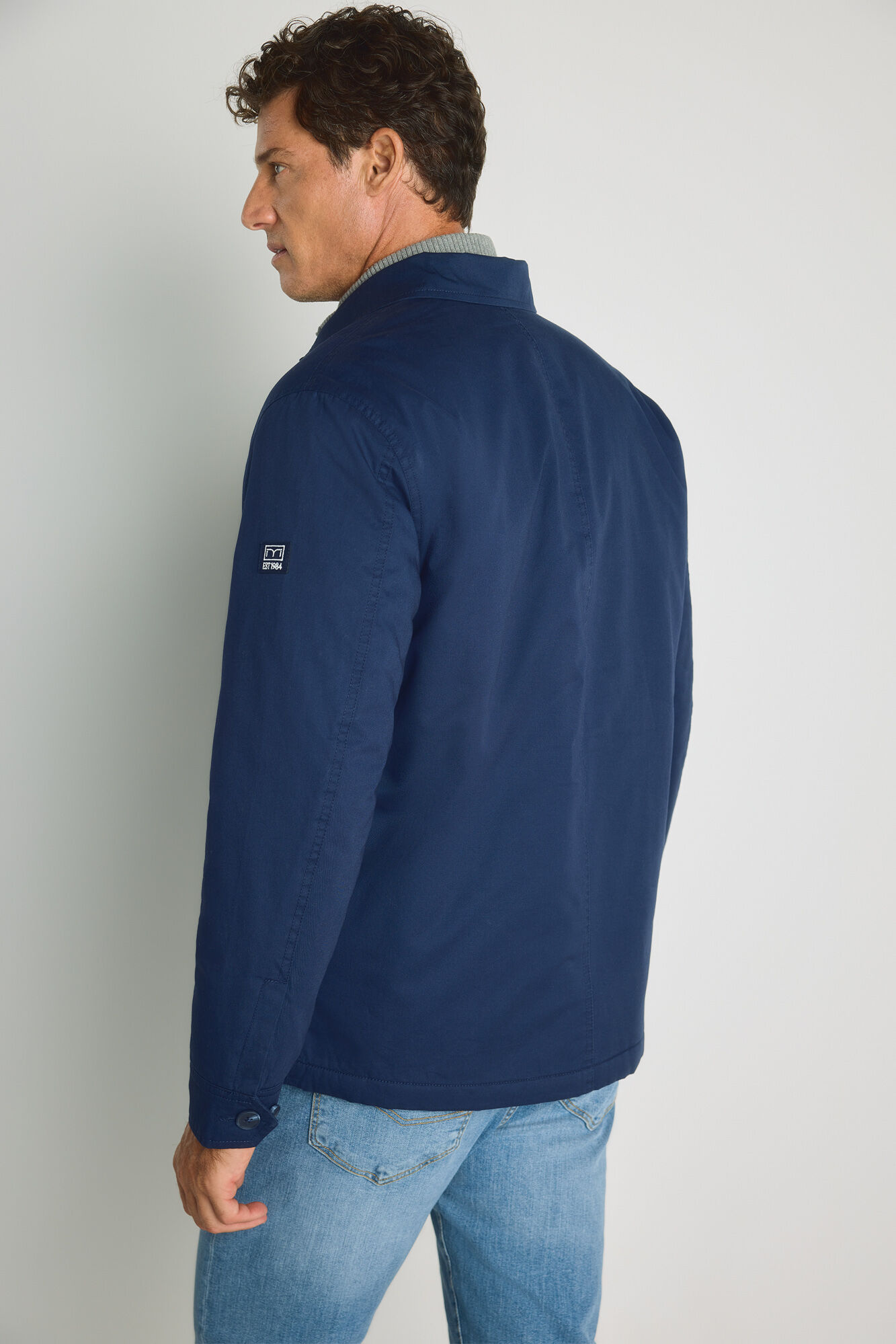 Milano Chamarra con bolsillos Navy