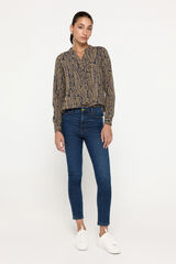 Fifty Outlet Pantalón denim skinny Azul Oscuro