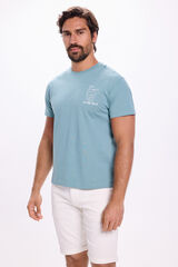 Milano Playera estampada Azul
