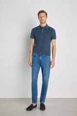 Milano Pantal&oacute;n de mezclilla slim fit Azul