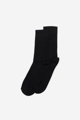 Milano Calcetines B&aacute;sicos Negro