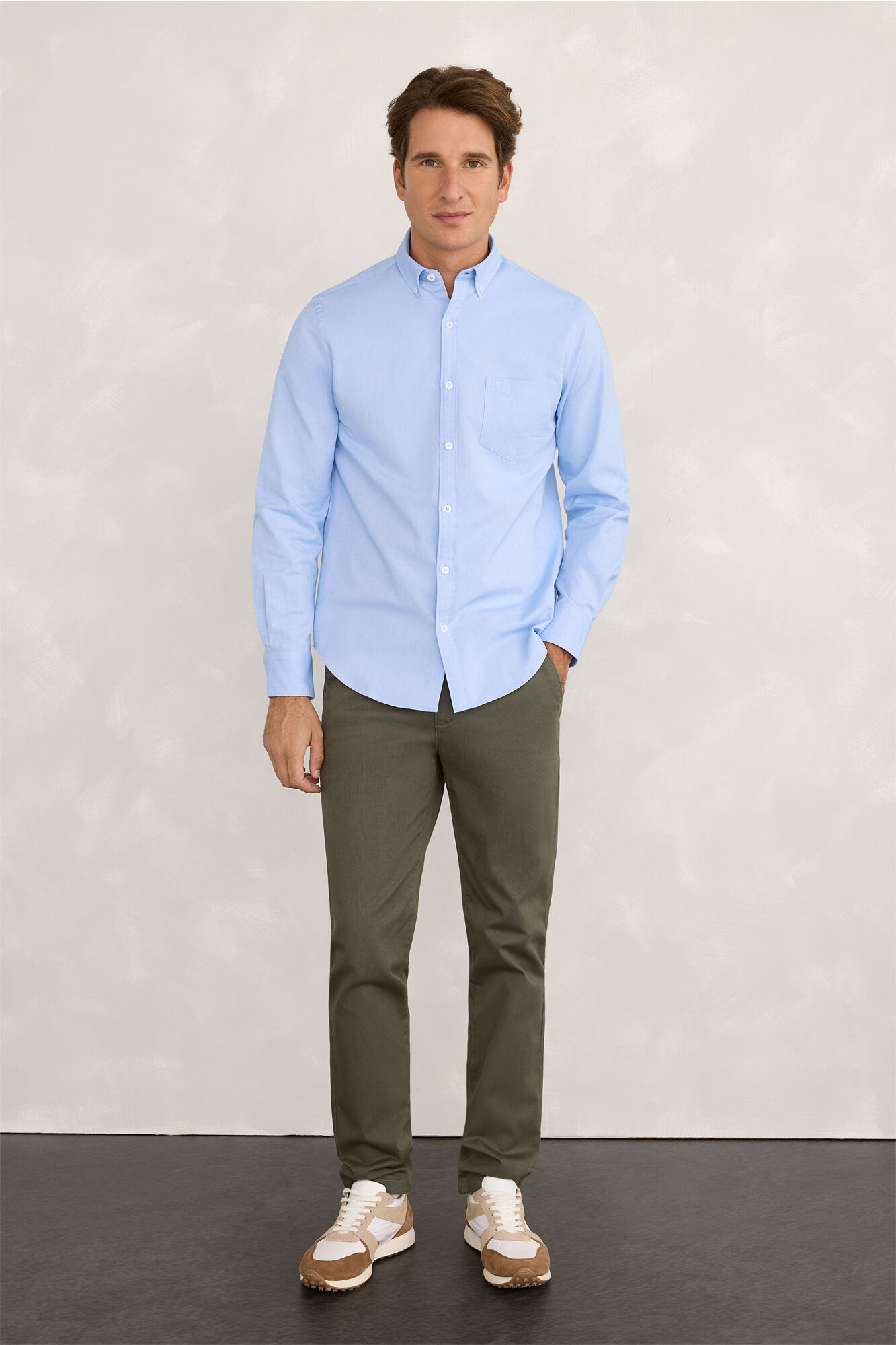 Milano Camisa deportiva Oxford