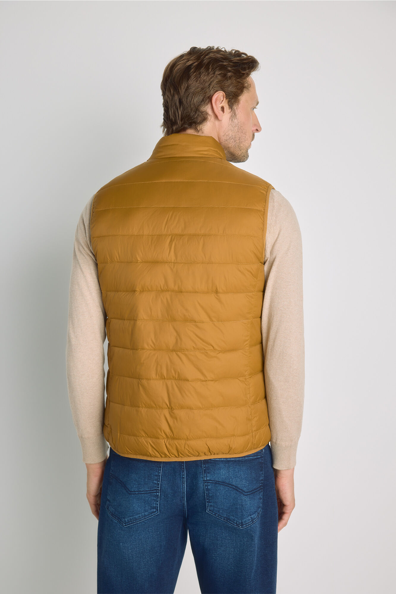 Milano Chaleco acolchado ultralight Marr&oacute;n