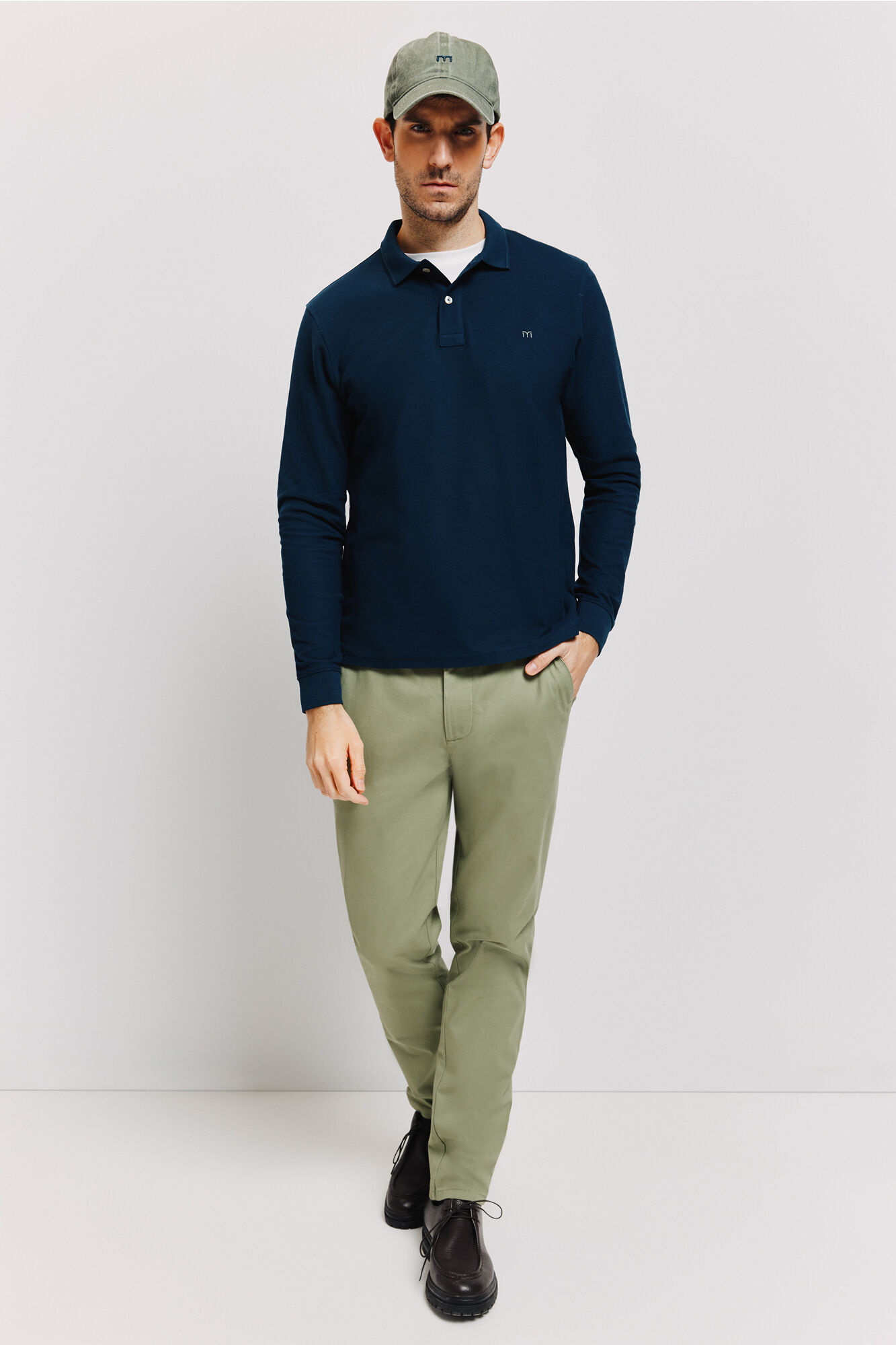 Milano Polo manga larga