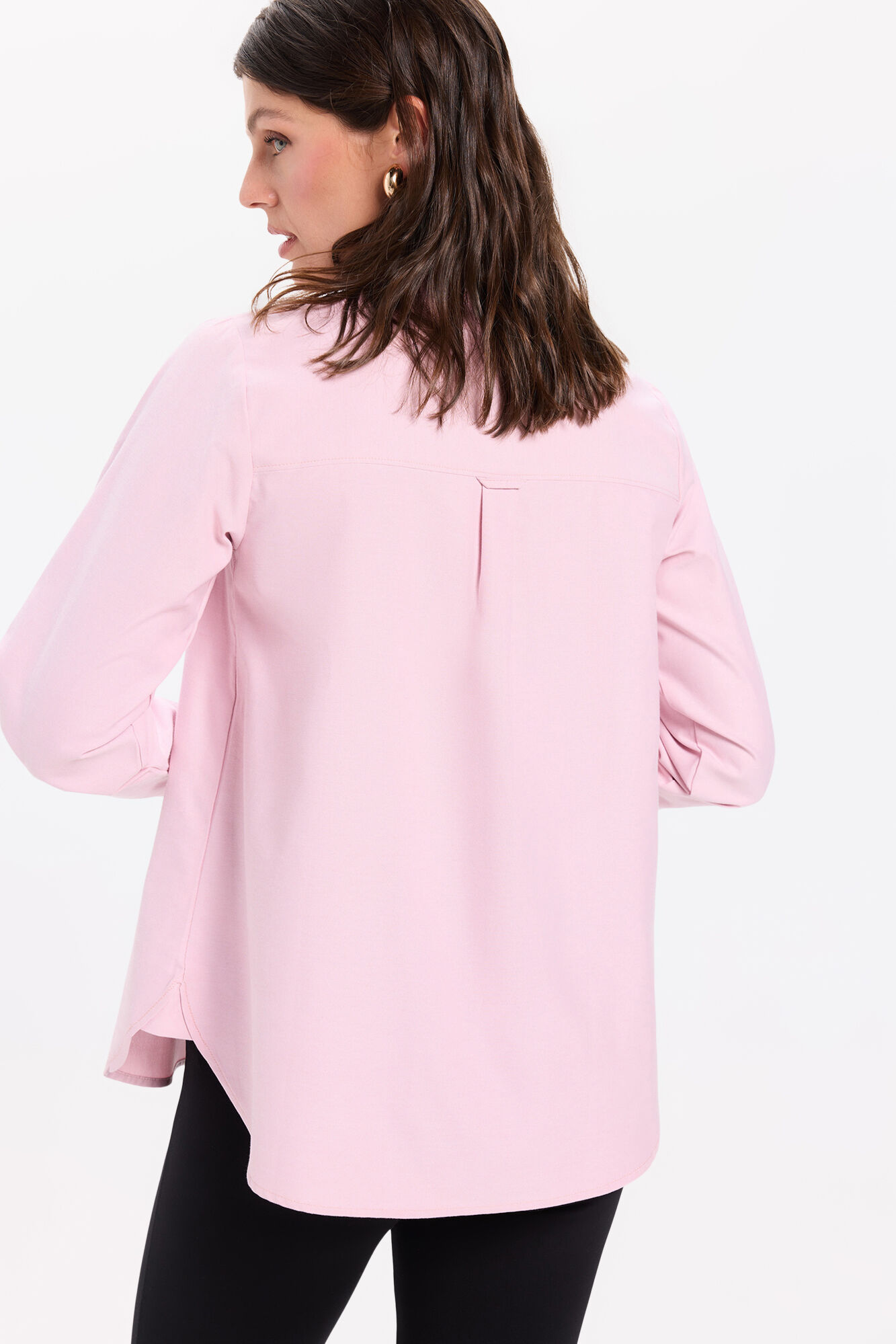 Milano Camisa Oxford Rosa