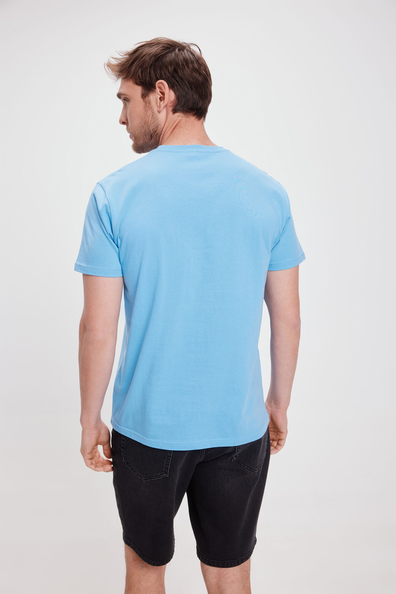Milano Camiseta Estampada Azul