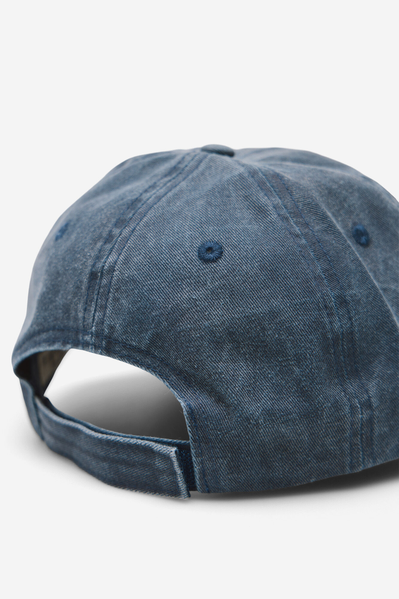 Milano Gorra de visera textil Navy