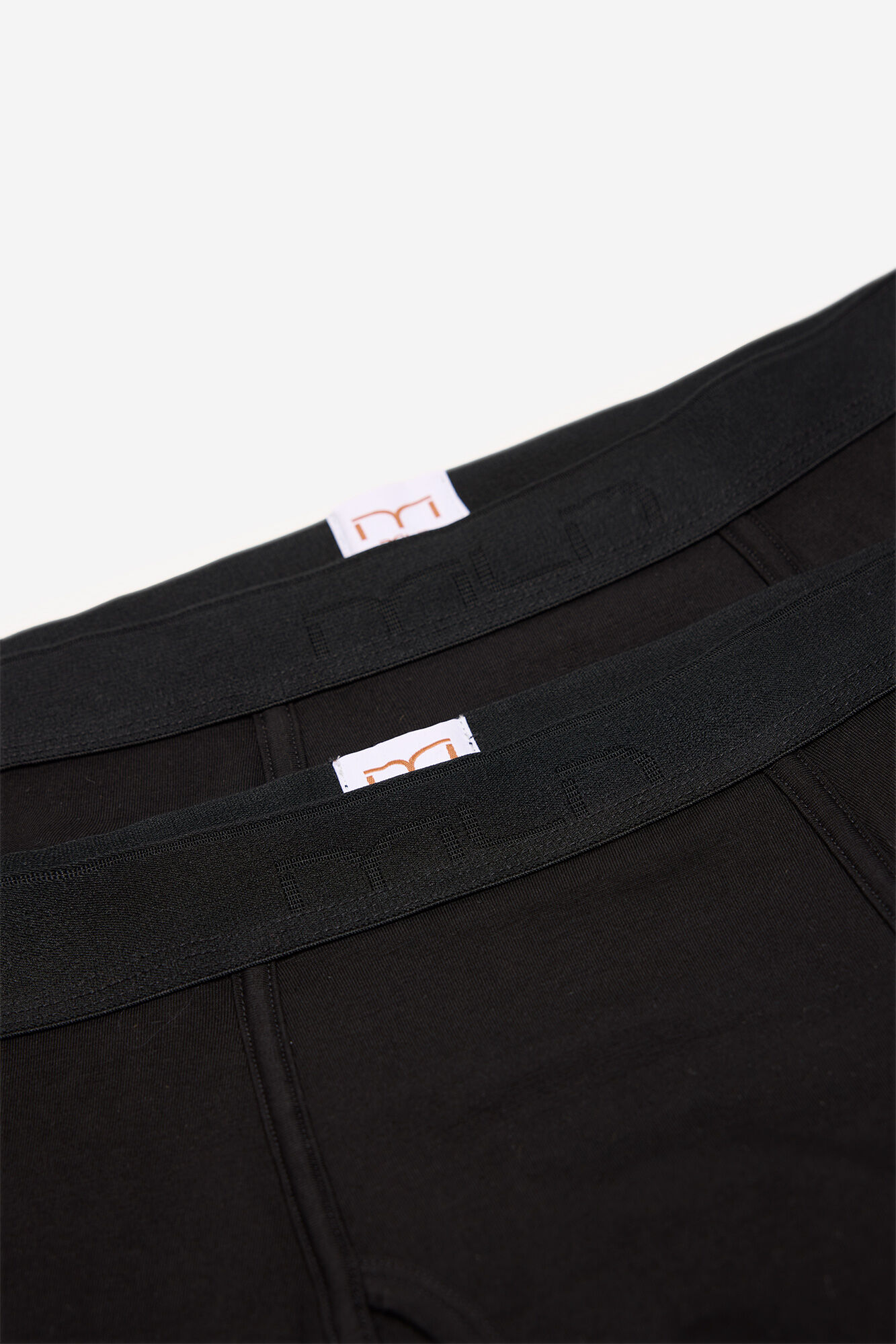 Milano Boxer b&aacute;sico algod&oacute;n Negro