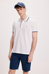 Milano Polo Tips Blanco