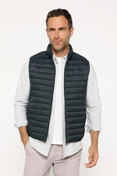 Fifty Outlet Chaleco cremallera Verde
