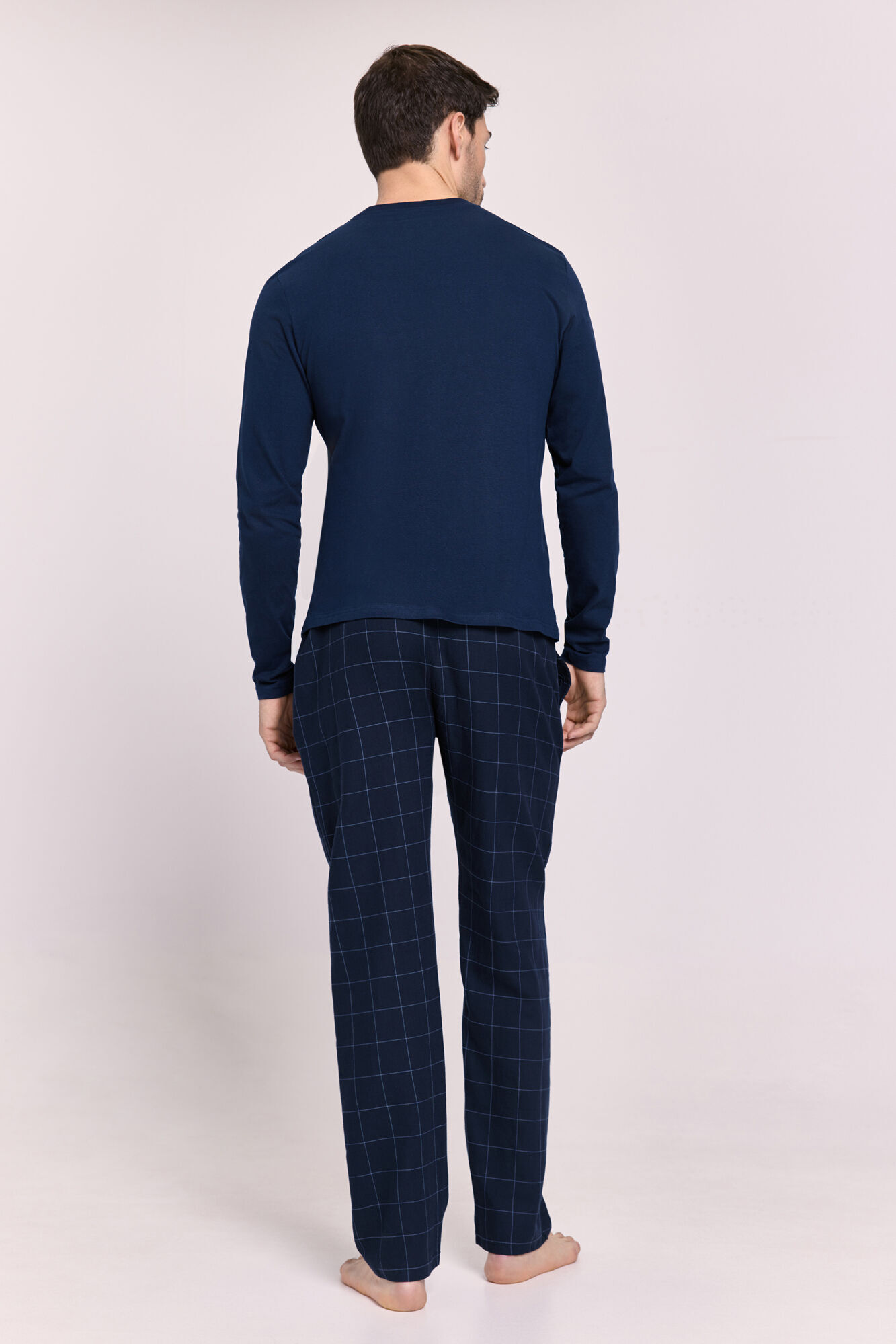 Milano Pijama larga Navy