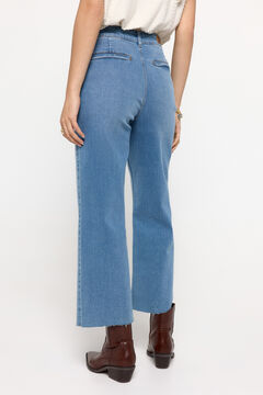 Fifty Outlet Denim Culotte Azul Claro