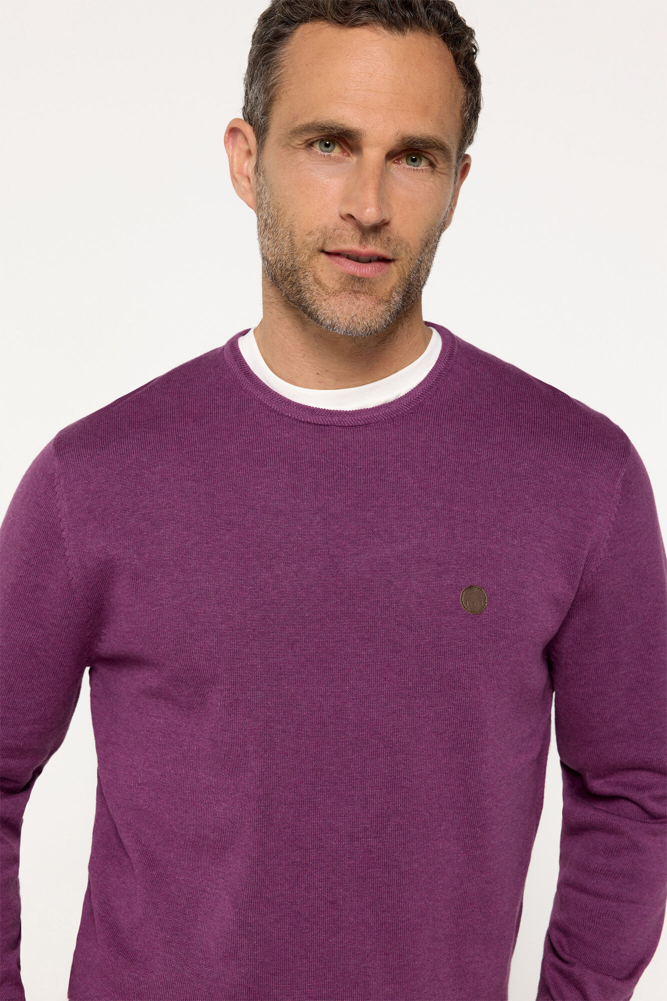 Milano Jersey cuello caja algod&oacute;n Orange