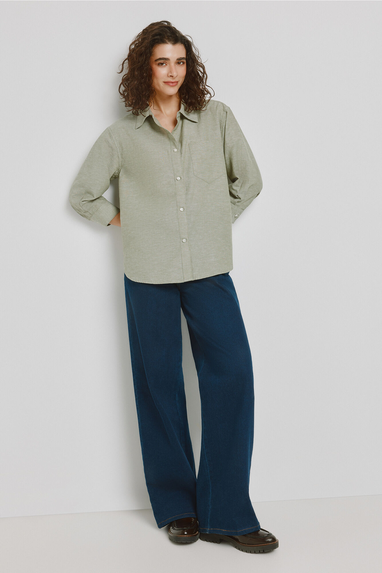 Milano Camisa cuello camisero