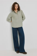 Milano Camisa cuello camisero Kaki Claro