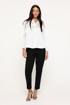 Fifty Outlet Camisa Satinada Print natural