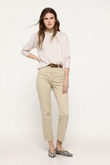 Fifty Outlet Suéter soft touch pointelle Beige