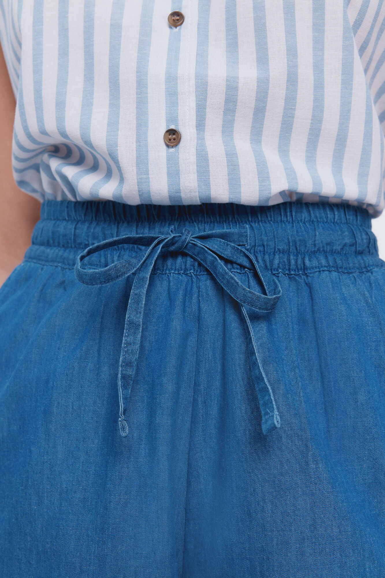 Milano Bermuda denim ligero Azul Claro