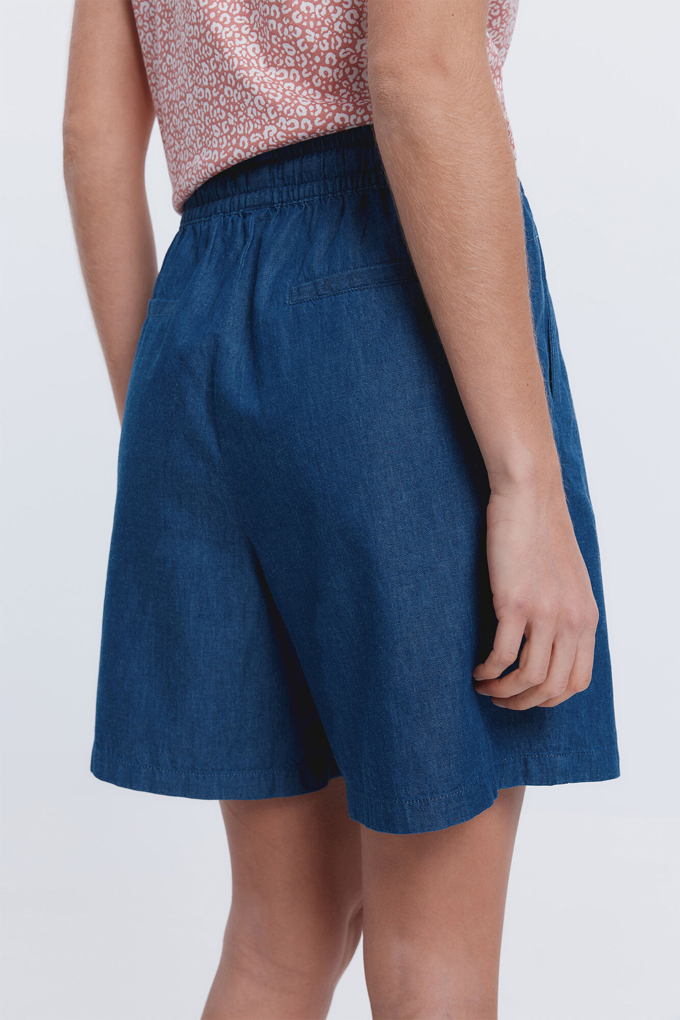 Milano Bermuda denim ligero Navy