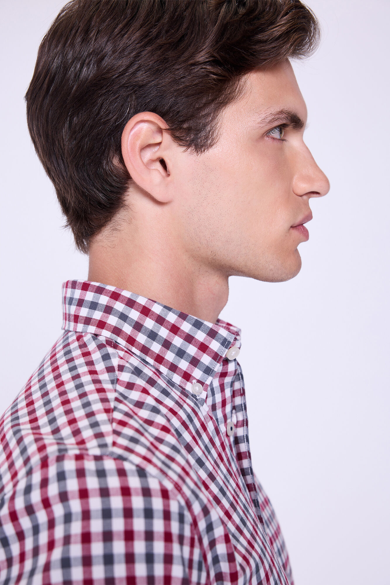 Milano Camisa a cuadros de corte relajado