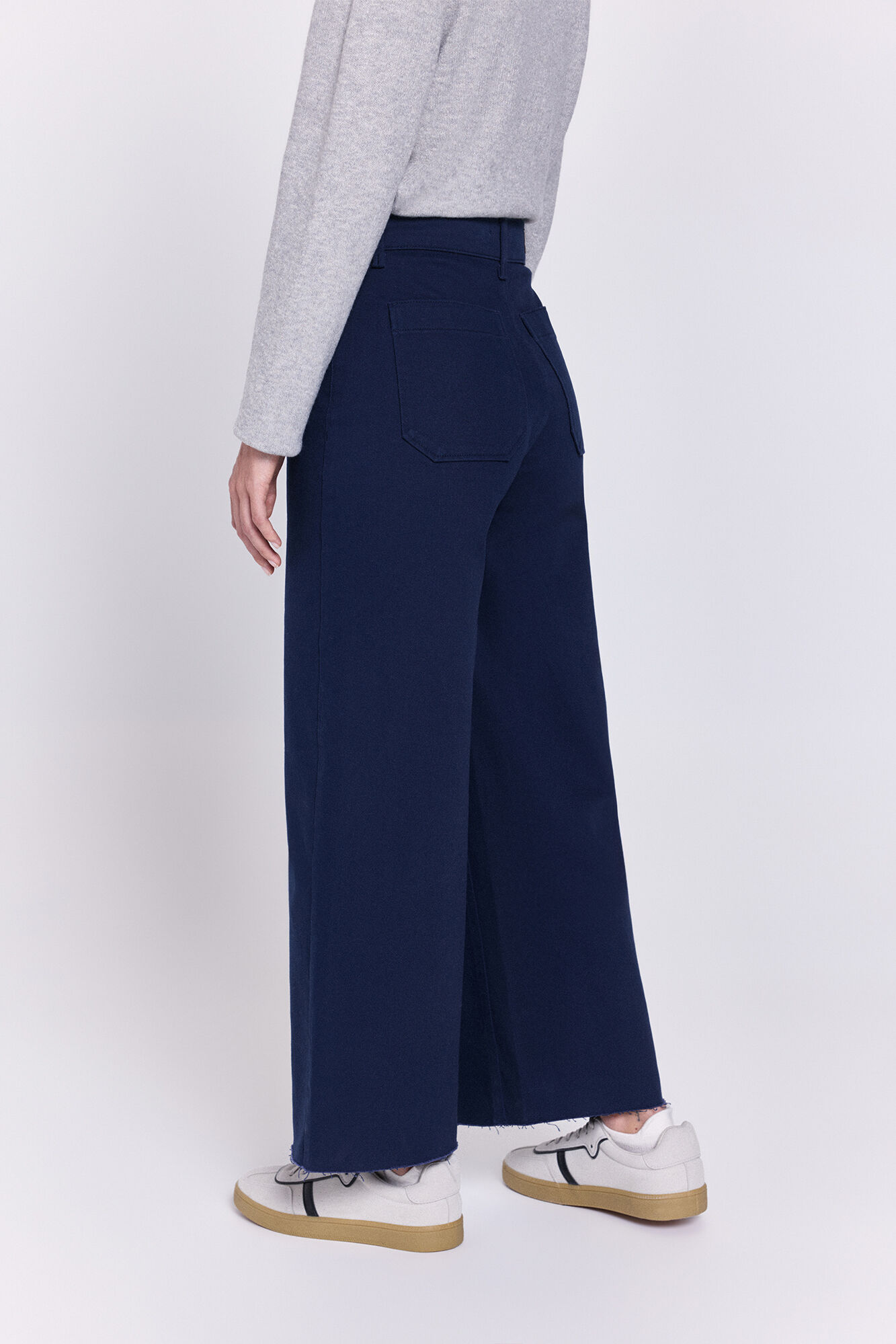 Milano Pantal&oacute;n culotte con pantal&oacute;n tiro Navy
