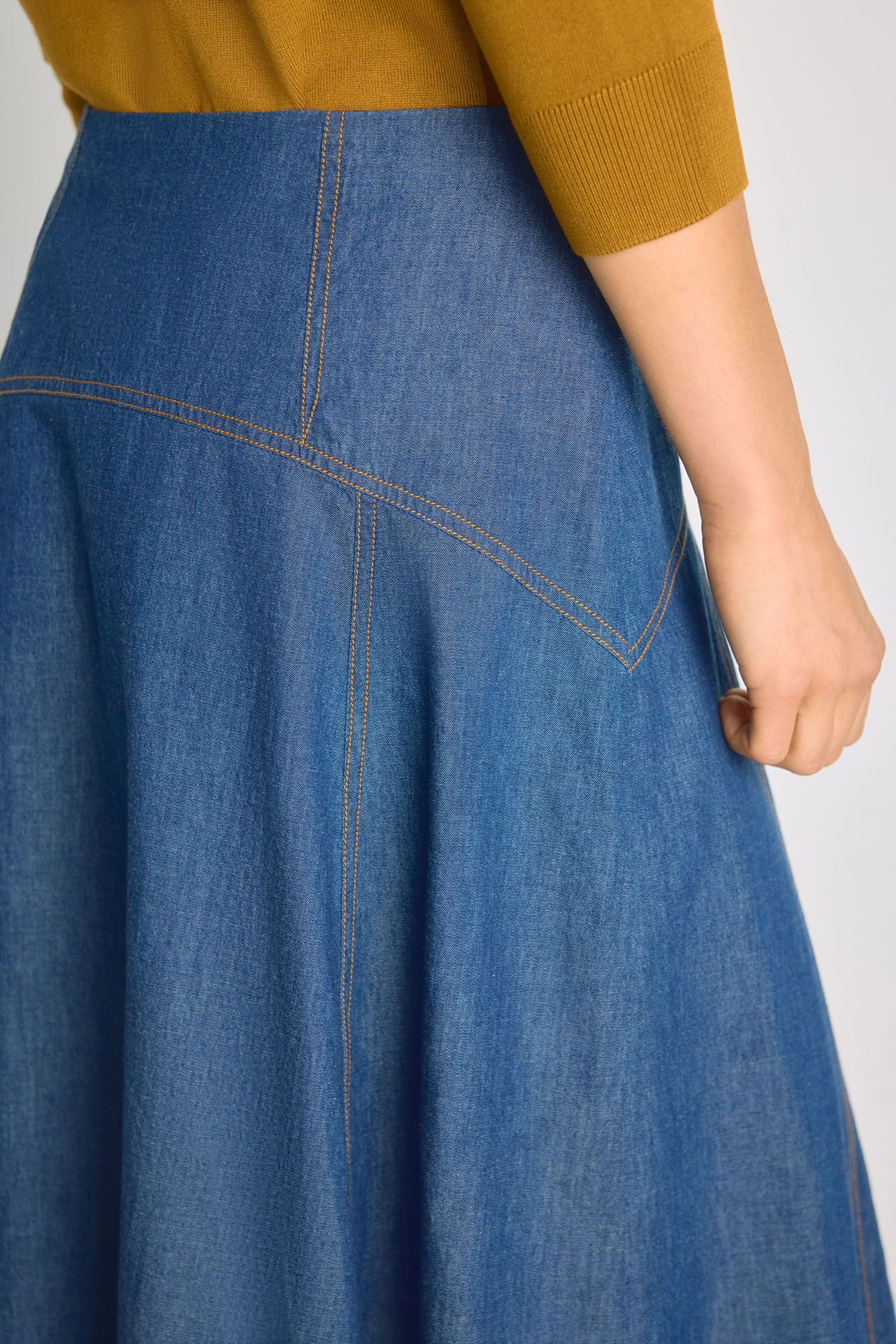 Milano Falda denim Navy
