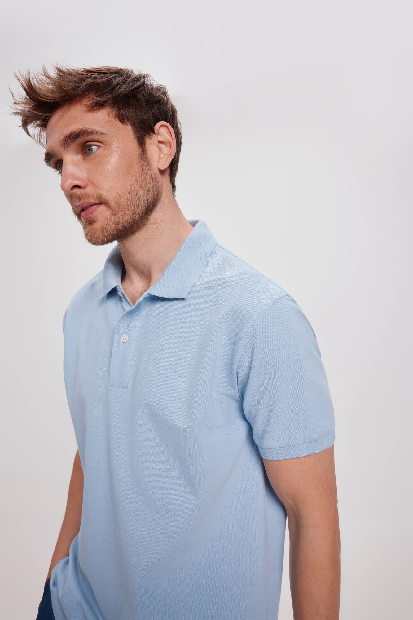 Milano Polo B&aacute;sico Piqu&eacute;&nbsp;