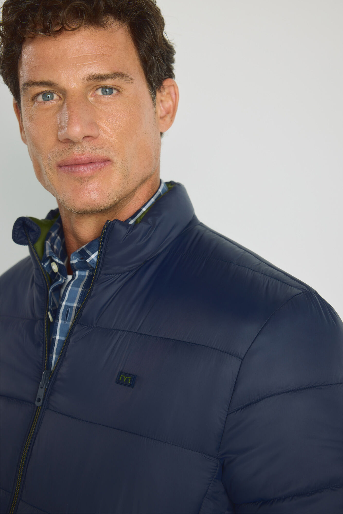 Milano Chamarra acolchada ultralight Navy