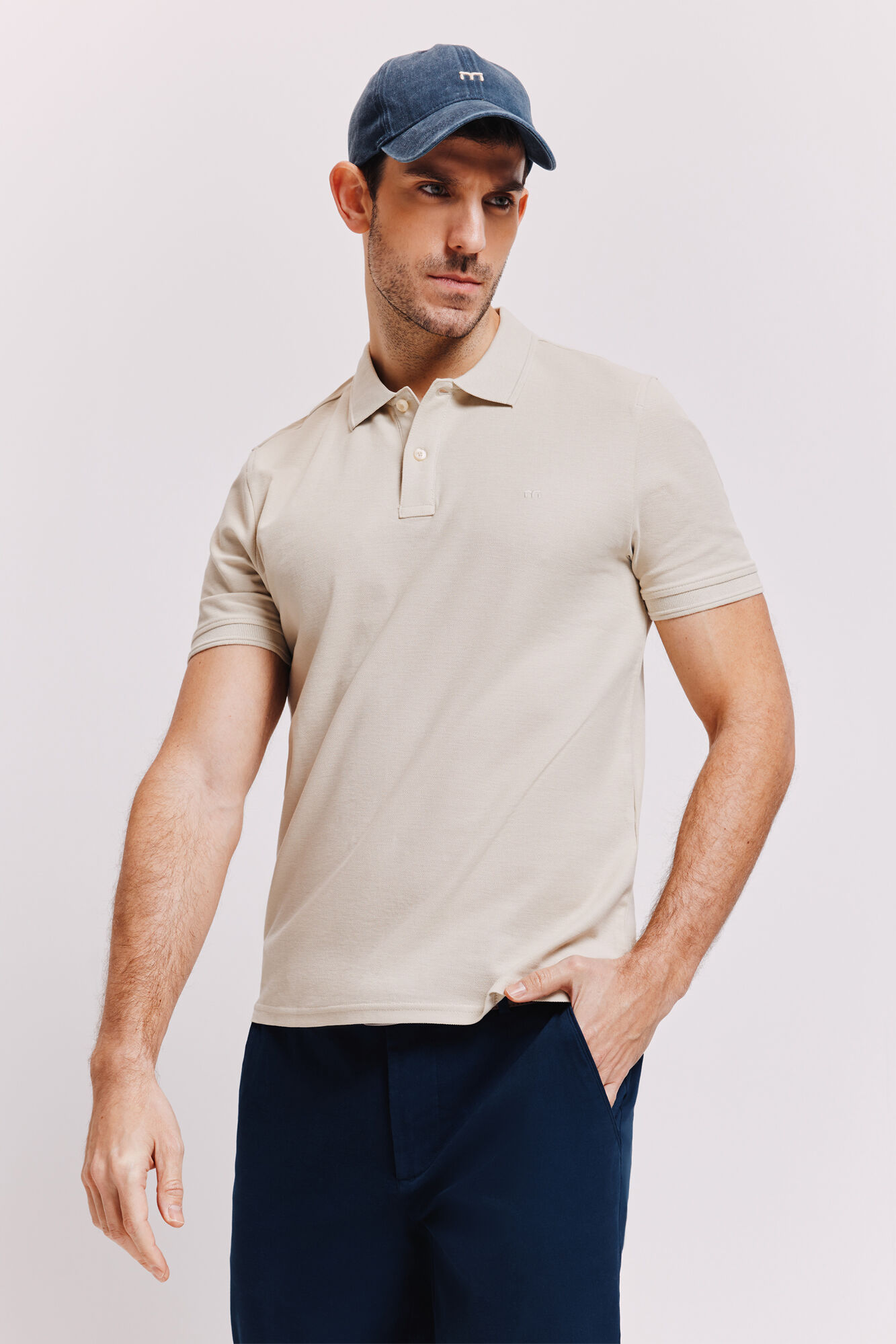 Milano Polo manga corta