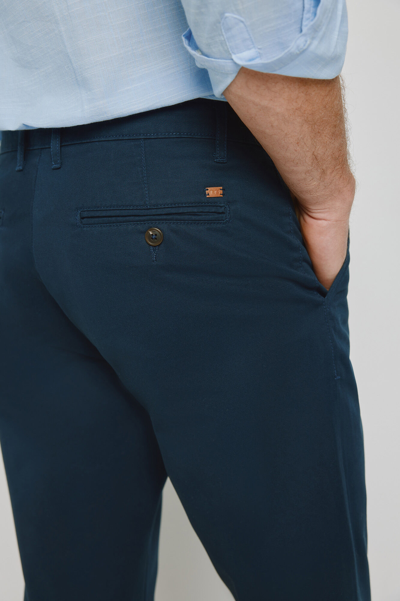 Milano Pantal&oacute;n chino regular fit Navy