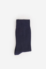 Milano Calcetines fantasía con print rayas Navy