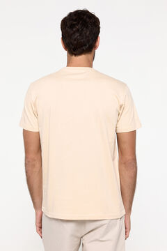 Fifty Outlet Playera manga corta. 100% algodón. Marfil