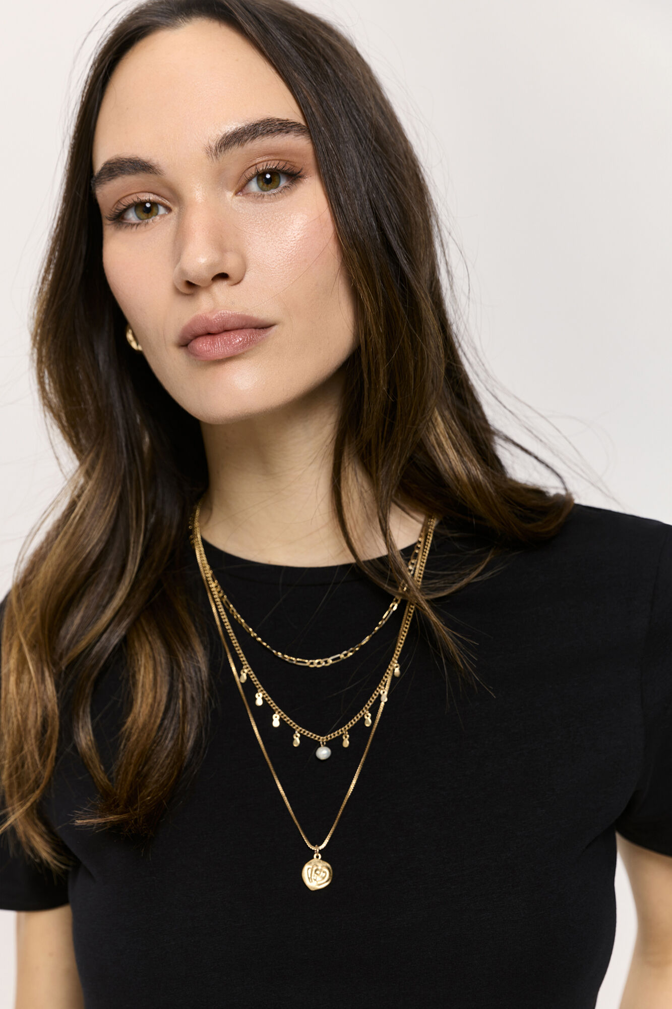 Milano Playera de manga corta Negro