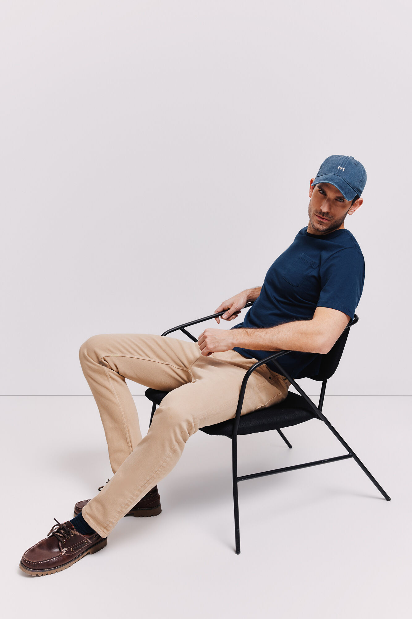 Milano Playera b&aacute;sica con bolsillo