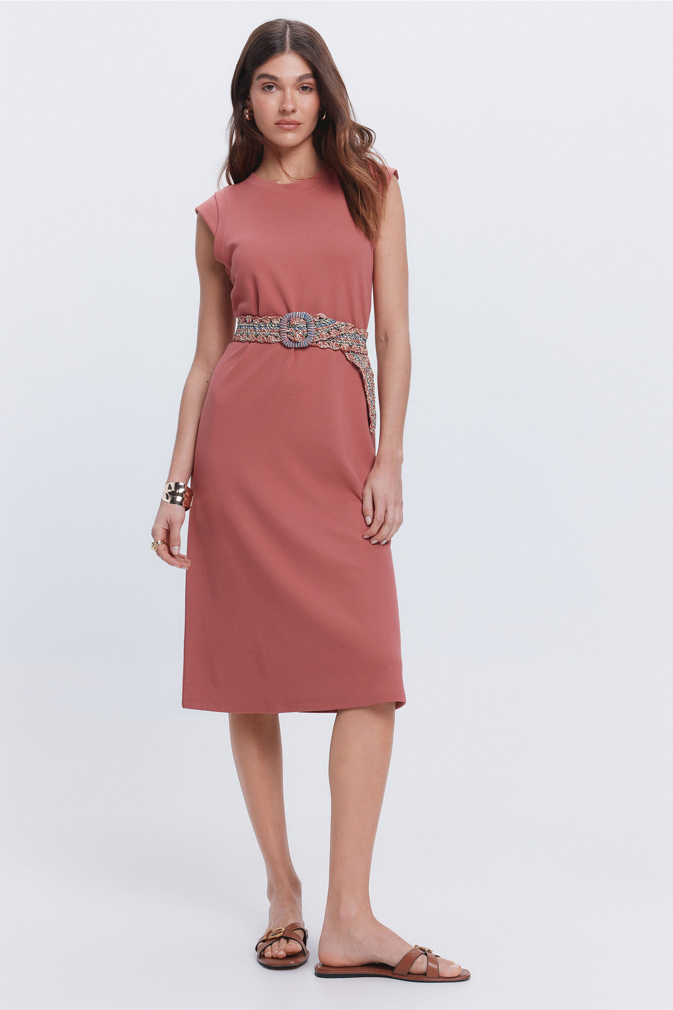 Milano Vestido largo circular