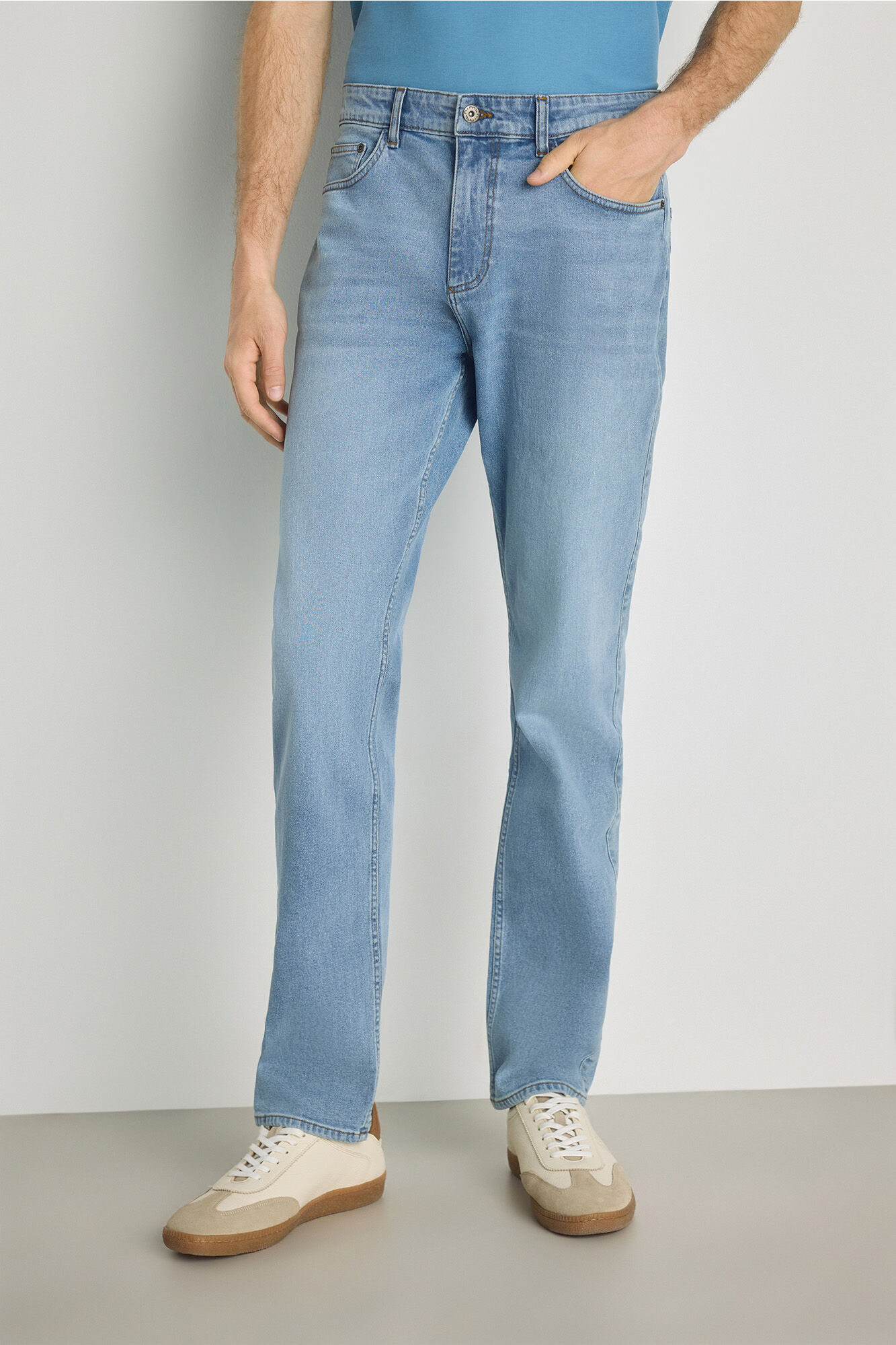 Milano Pantal&oacute;n de mezclilla regular fit