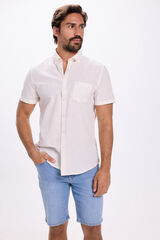 Fifty Outlet Camisa de rayas rayas Beige