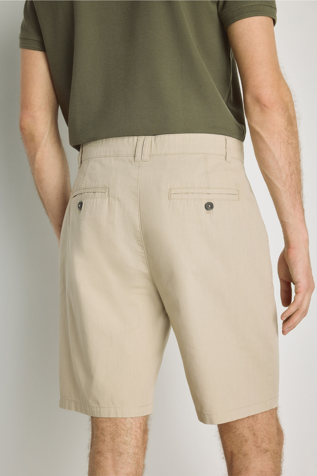 Milano Bermuda lisa Beige