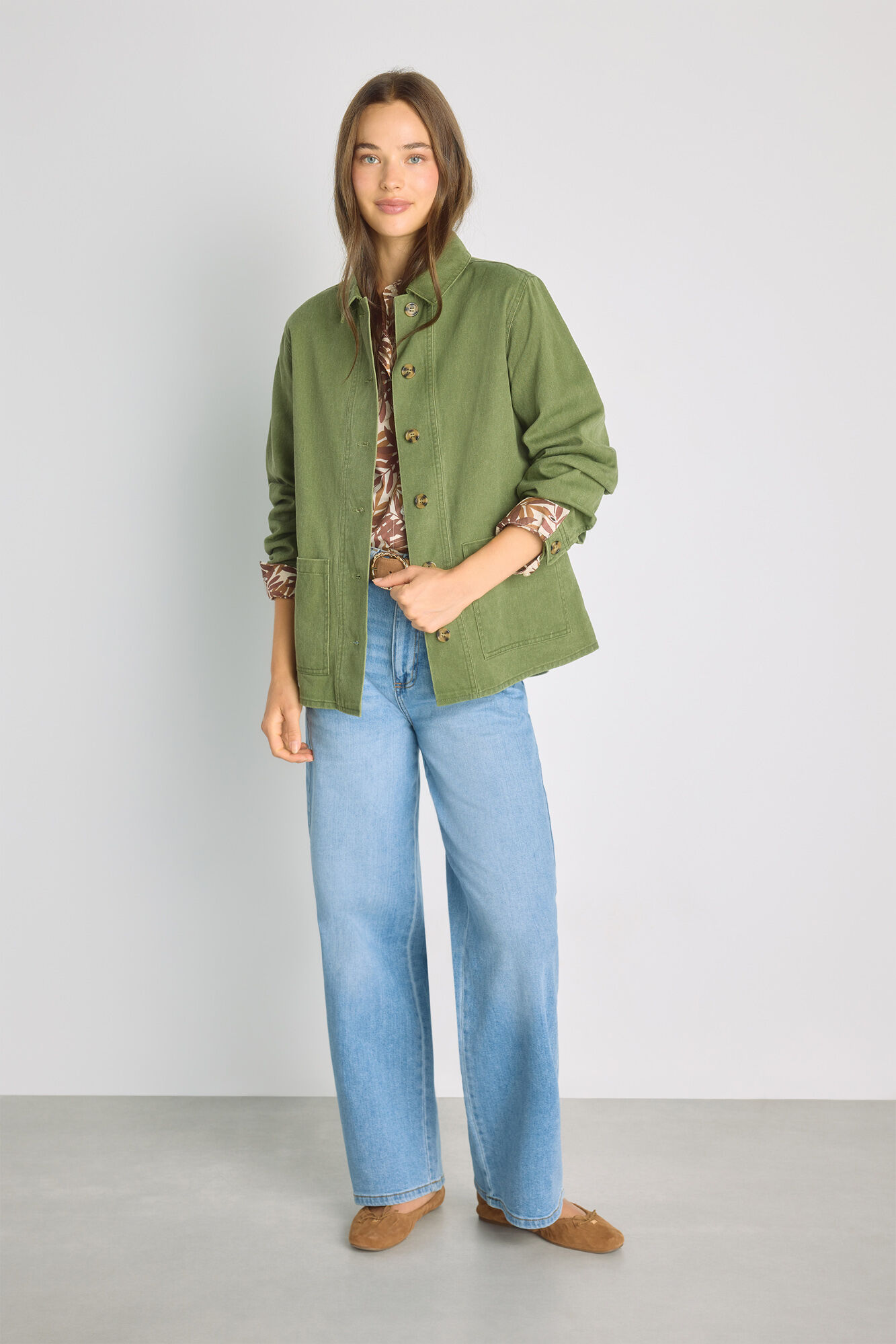 Milano Chamarra denim color