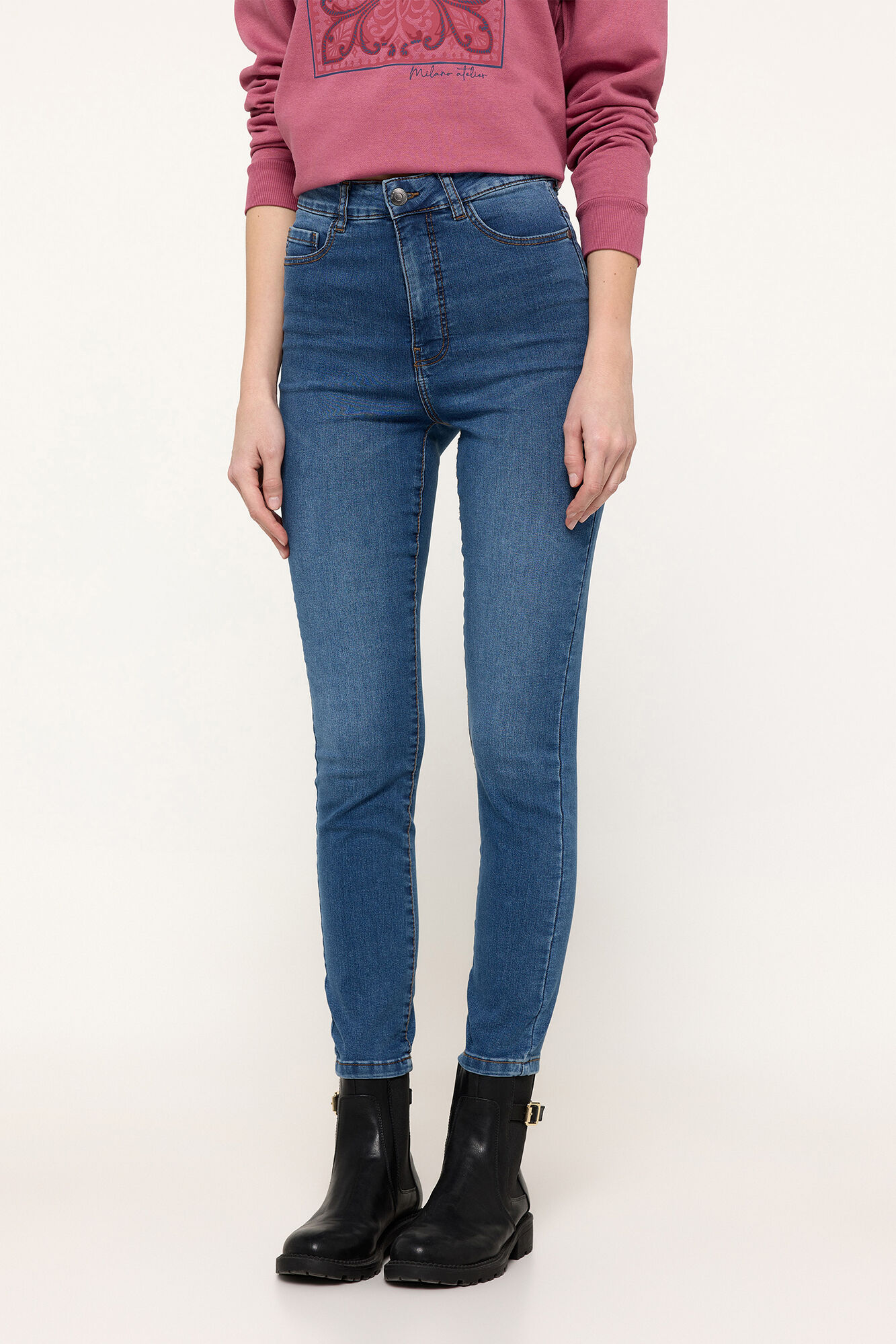 Milano Pantal&oacute;n denim skinny
