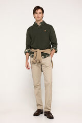 Milano Jersey cuello smoking Verde