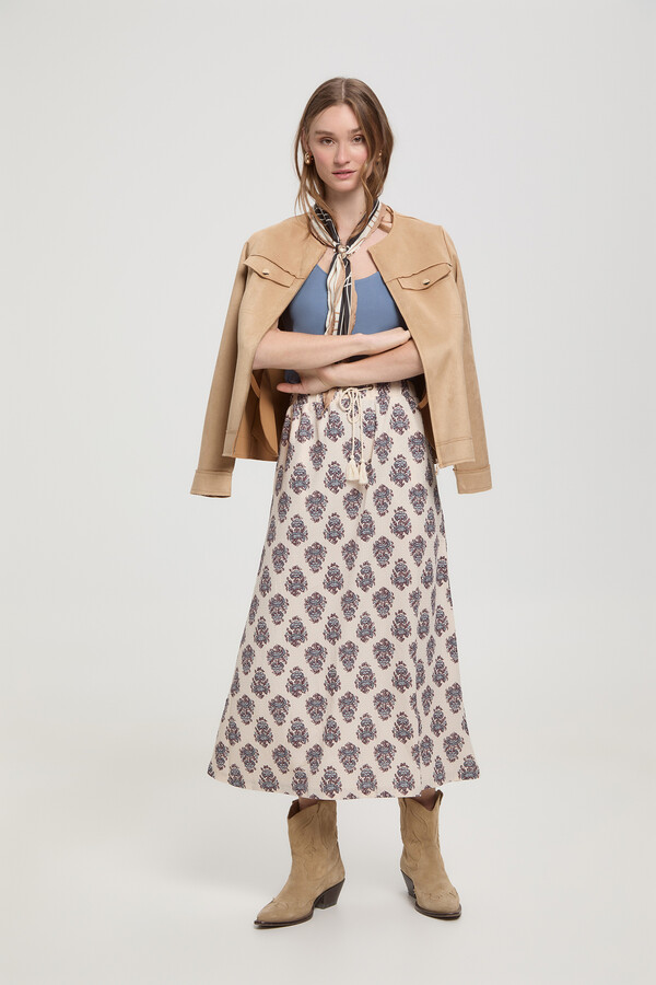 Milano Camiseta elástica tirante ancho Verde