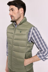 Milano Chamarra acolchada ultralight Kaki Claro