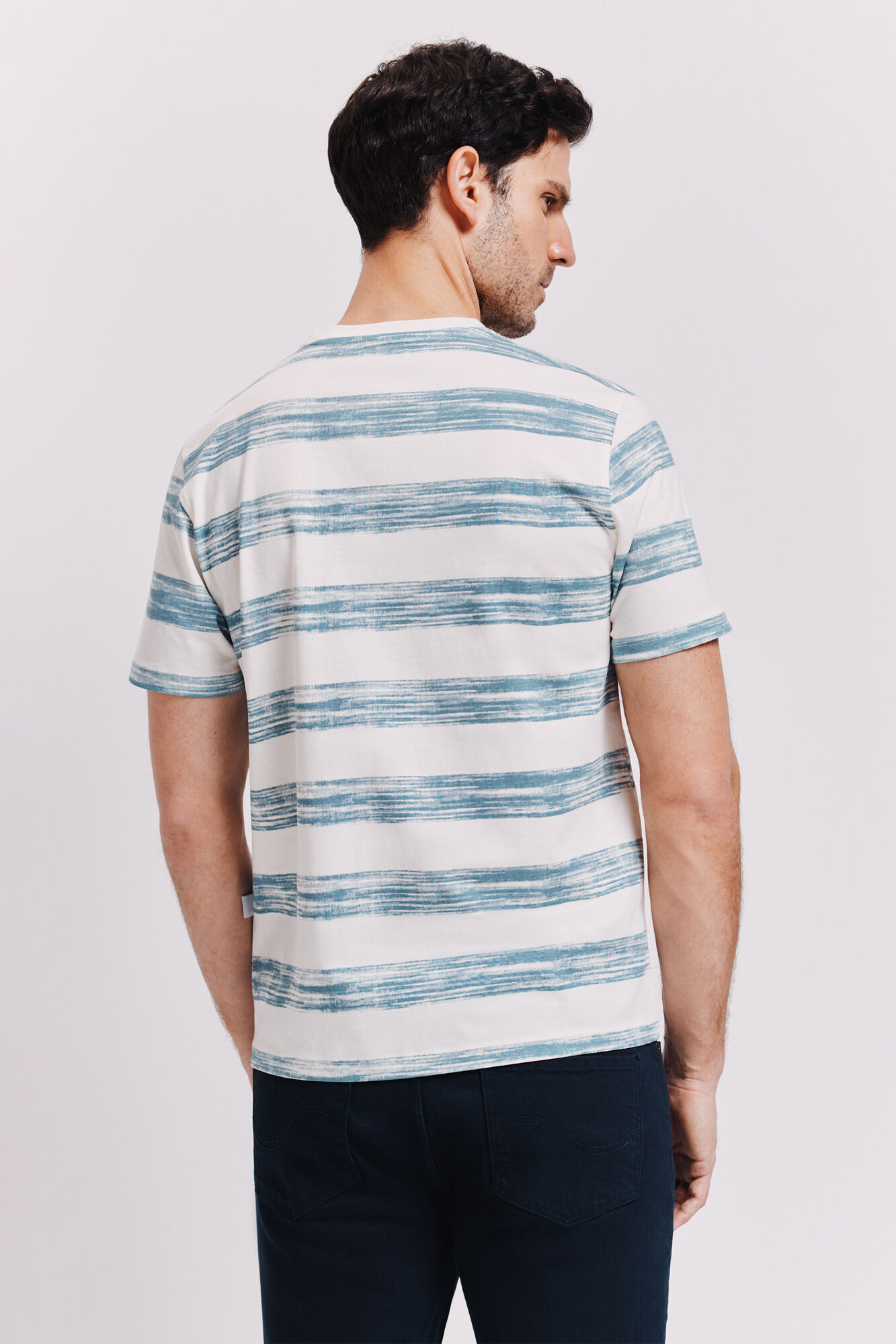Milano Playera a rayas Azul