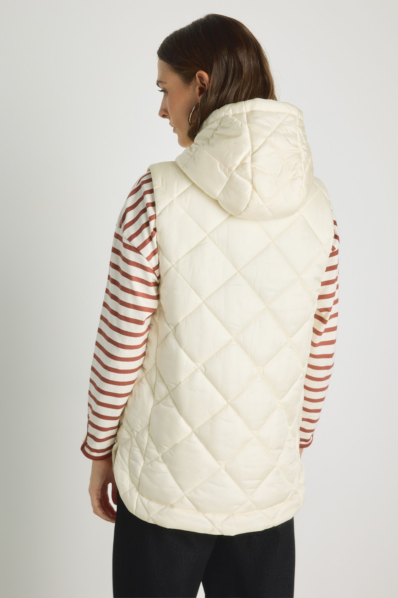 Milano Chaleco acolchado ultralight Beige